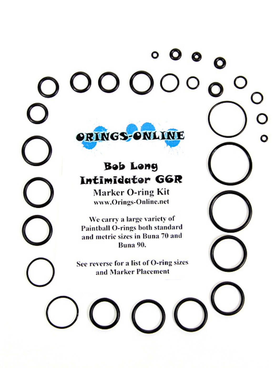 Bob Long Intimidator G6R Marker O-ring Kit